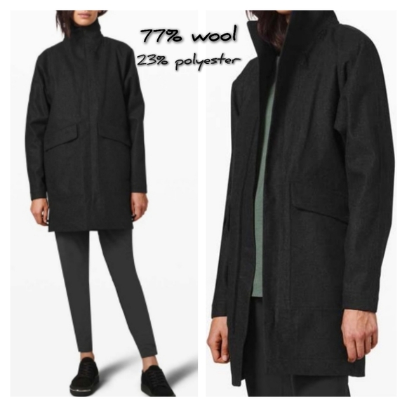 lululemon athletica Jackets & Blazers - Lululemon Lab Parka With Hiden Hood Jacket